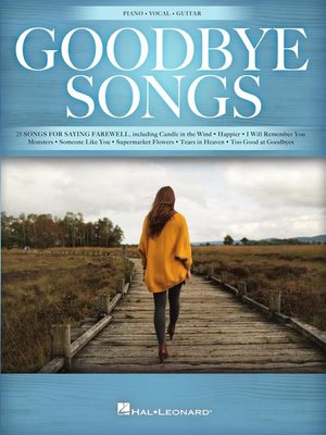 cover image of Goodbye Songs Songbook